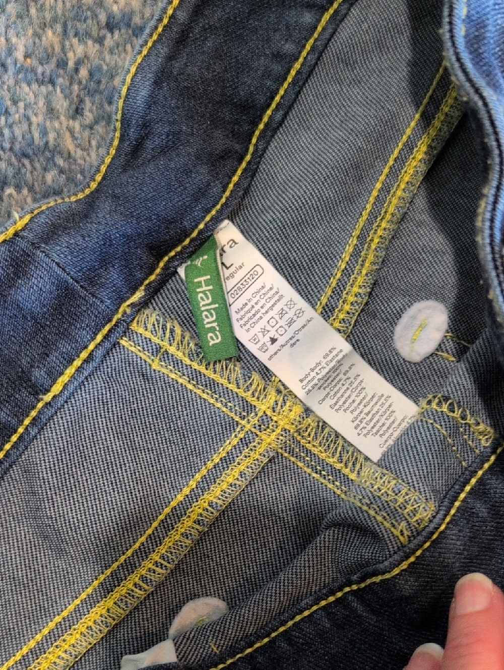 Halara Pull On Bootcut Jeans L - Picture 3 of 8